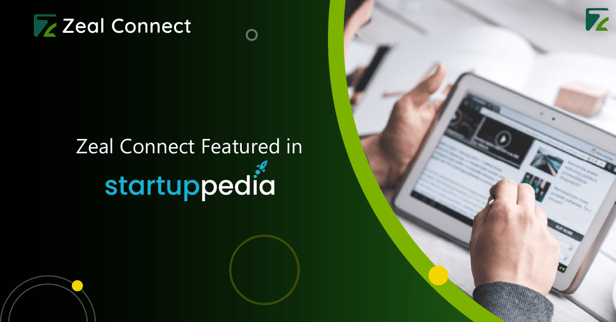 Zeal Connect featured in Startup Pedia