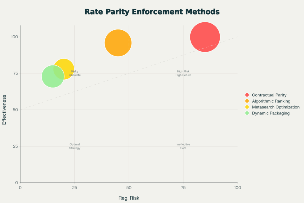 Rate_Parity_Enforcement_Methods__Effectiveness_vs_Regulatory_Risk_-Zeal Connect