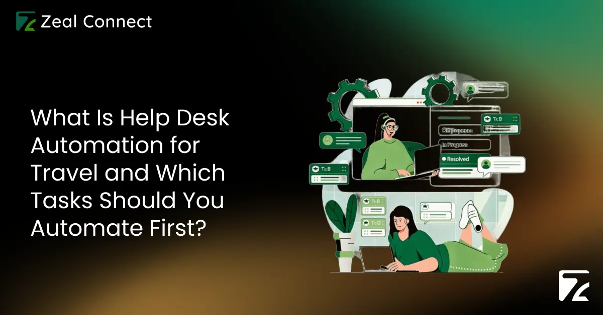 What Is Help Desk Automation for Travel and Which Tasks Should You Automate First? Zeal Connect