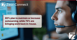 How Should Travel Customer Support Services Be Split Between In-House, Outsourced, and Hybrid Teams- Zeal Connect