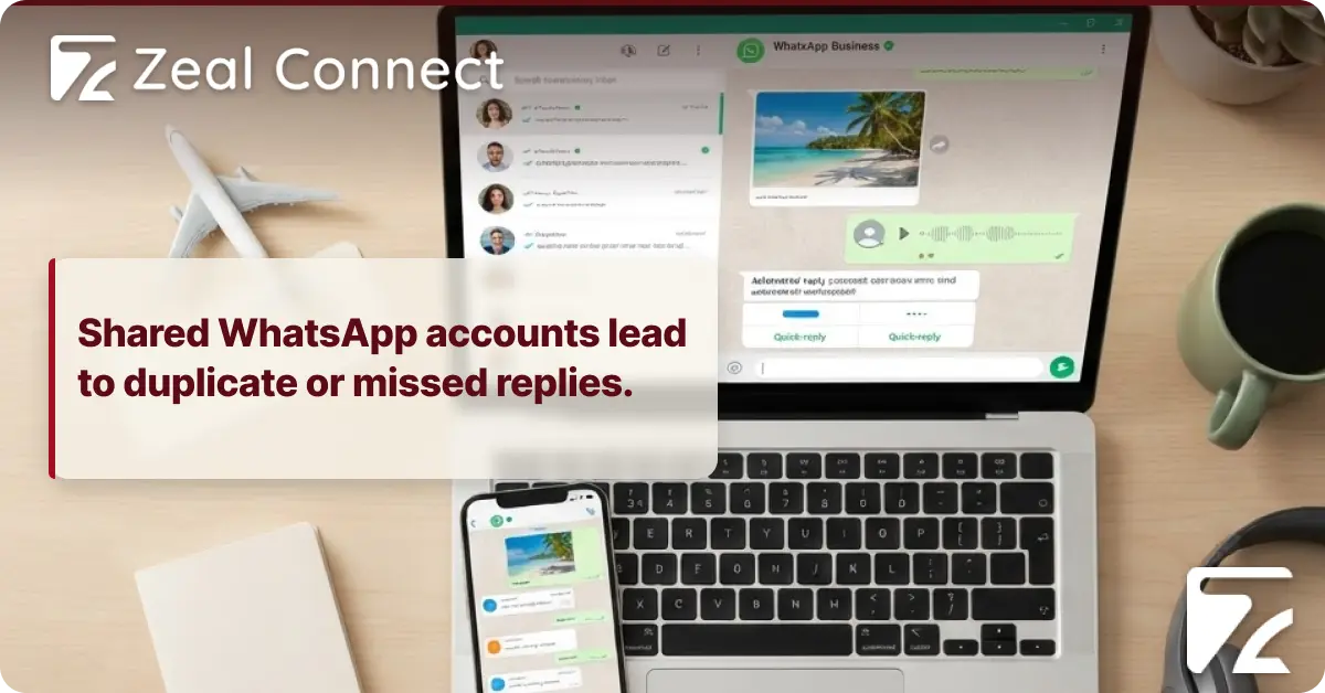 How Does a Travel Operations Team Set Up WhatsApp Business API Support That Every Agent Can Run- Zeal Connect